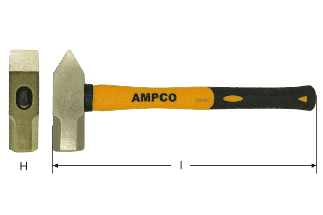 Artin 141G Carbon Steel 2lbs Double Faced Engineer/Blacksith Haer