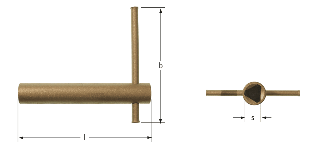 3-Point Socket Wrench | Non-Sparking Tool for Switchboard