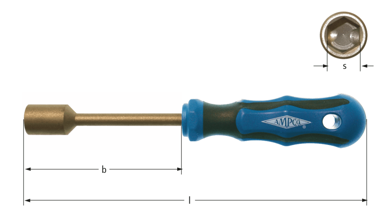 Nut Driver | Non-Sparking Tool for Fastening in Hazardous Areas